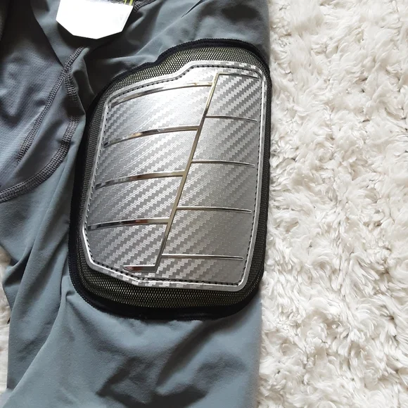 Nike Pro Combat Hyperstrong Hard Plate Football Shorts Gray 634668 065 NWT
